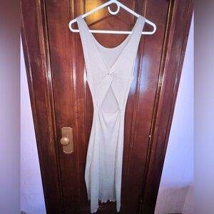 Freshman 1996 Twist Back Knit Maxi Dress